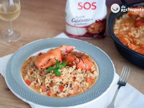 How to prepare rice with lobster