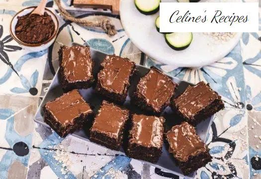 Chocolate and zucchini sponge cake