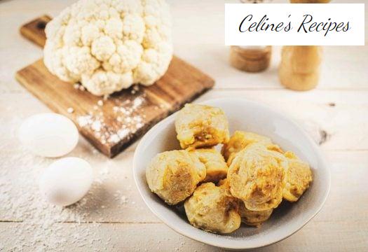 Cauliflower fritters