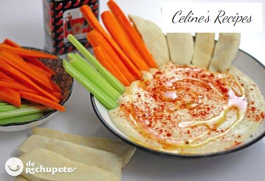 Byessar or bean cream. Moroccan traditional recipe