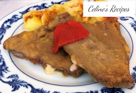 Veal cachopo. Asturian recipe step by step