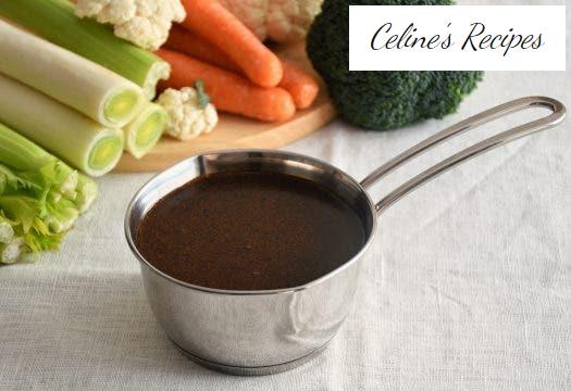 Concentrated vegetable broth