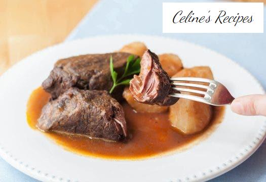 Beef stew with potatoes