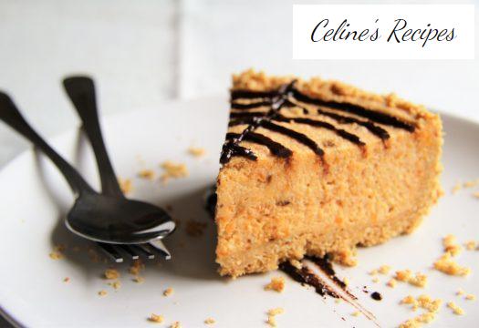 Sweet potato cheesecake. Halloween