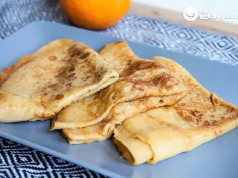 How to make pancakes with Suzette sauce