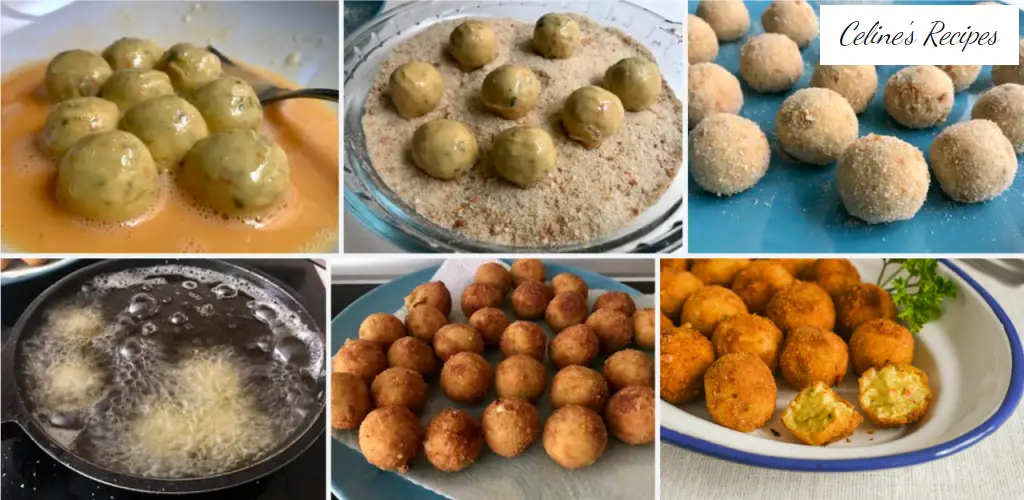 How to make vegetable and cheese croquettes - Celine's Recipes