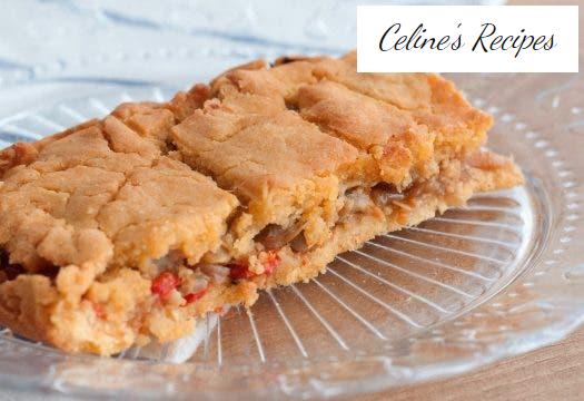 Cockle pie with corn dough