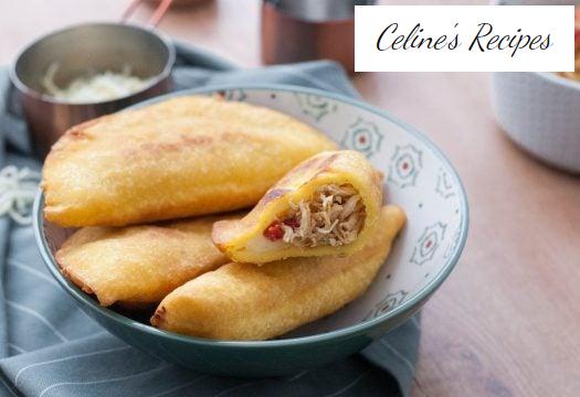 Venezuelan chicken and cheese empanadas