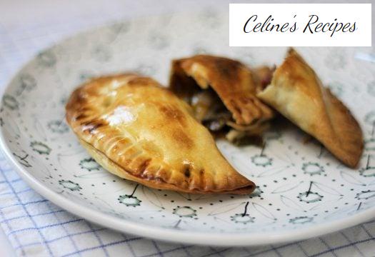 Baked vegetable dumplings