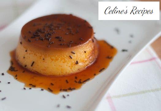 Orange flan
