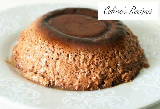 Chocolate flan