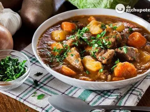 Beef stew with Guinness beer