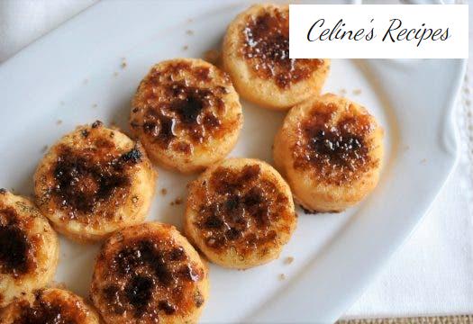 Caramelized fried milk