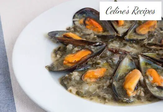 Mussels in green sauce