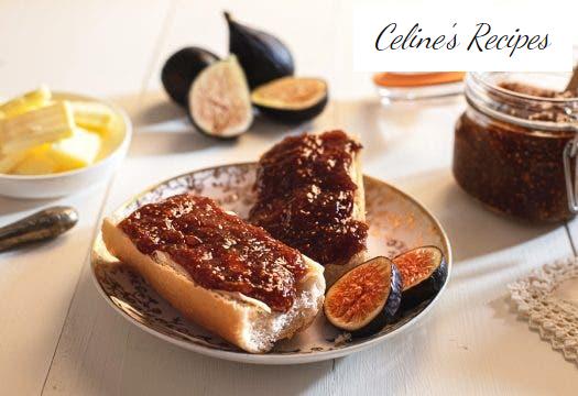 Homemade fig jam