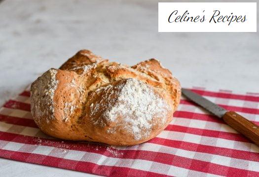 Quick and easy bread with common flour and chemical yeast