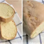 Homemade bread without kneading