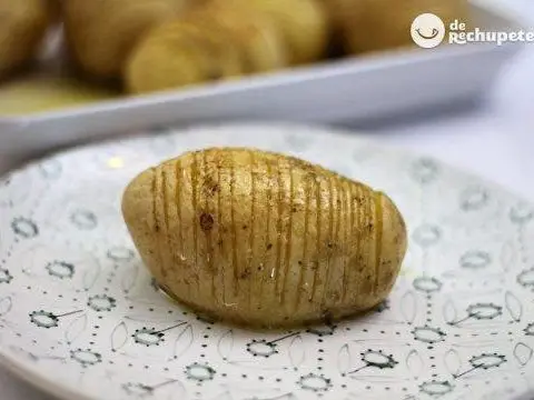 Baked Potatoes Hasselback Style