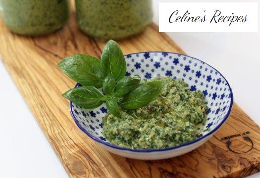 Pesto with walnuts