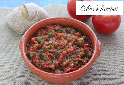 Homemade vegetable ratatouille