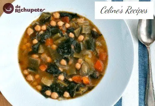 Chickpea stew with vegetables