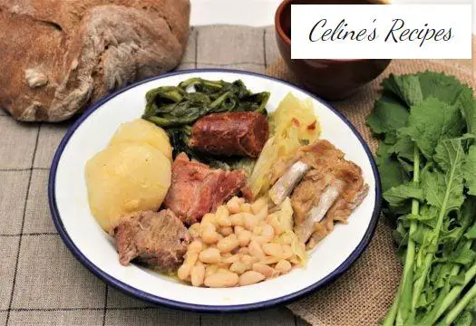 Galician pot with beans or white beans