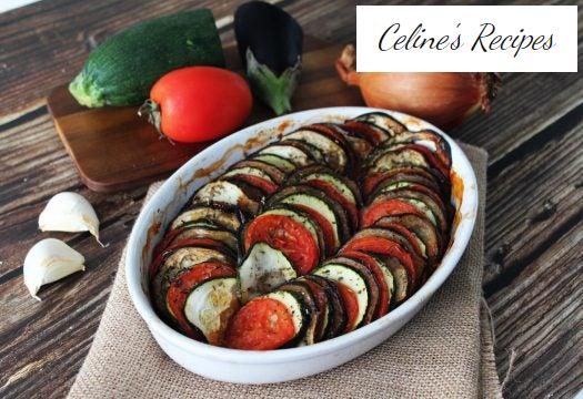 Ratatouille or French vegetable tian