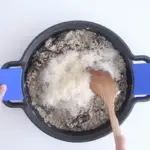 Mushroom risotto