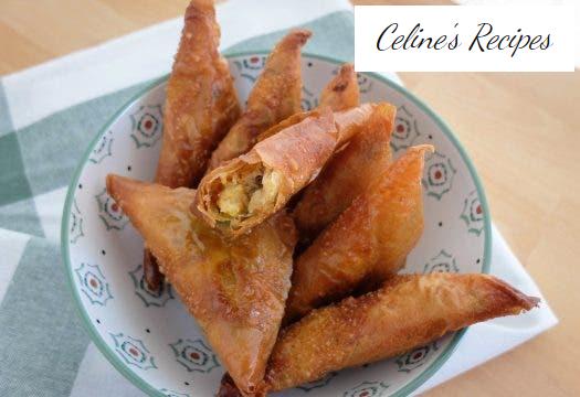 Vegetable samosas