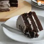 Chocolate cake for Halloween