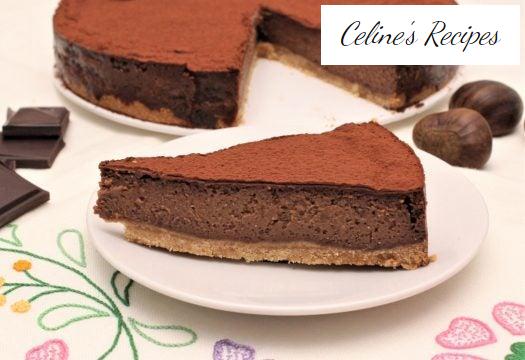 Chestnut and chocolate cake