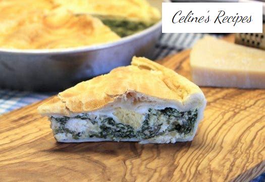 Cake Pascualina. Easter recipe