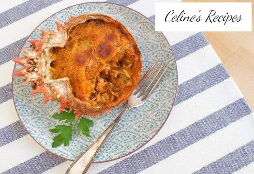 Txangurro to the Donostiarra. Stuffed spider crab