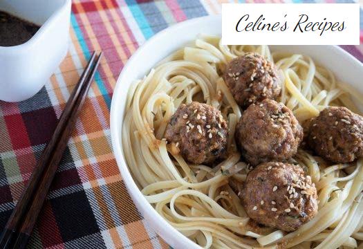 Meatballs in Teriyaki sauce