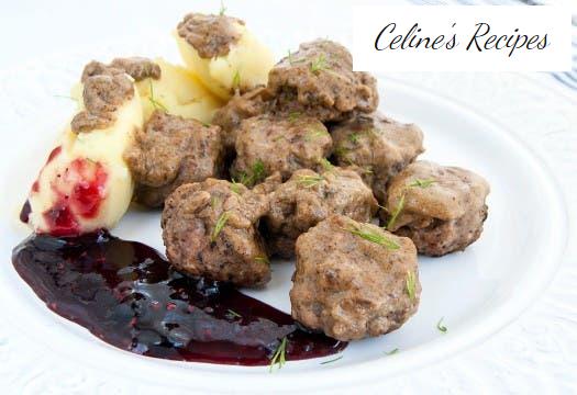 Swedish-style meatballs