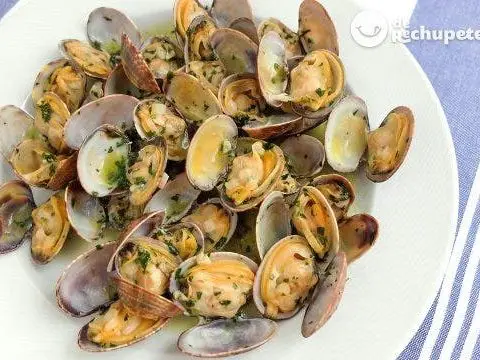 Clams in white wine