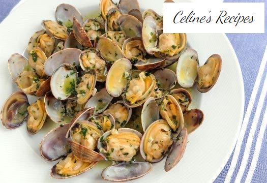 Clams in white wine