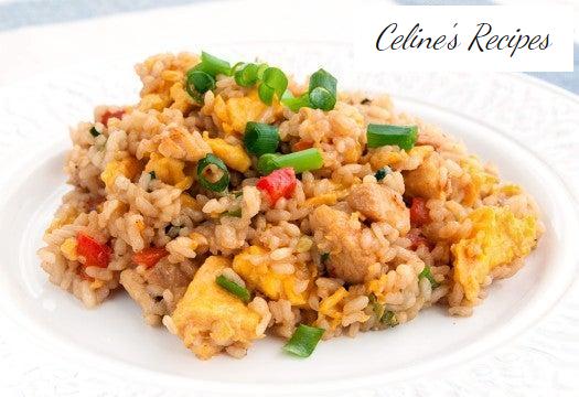 Hoop rice. Peruvian recipe