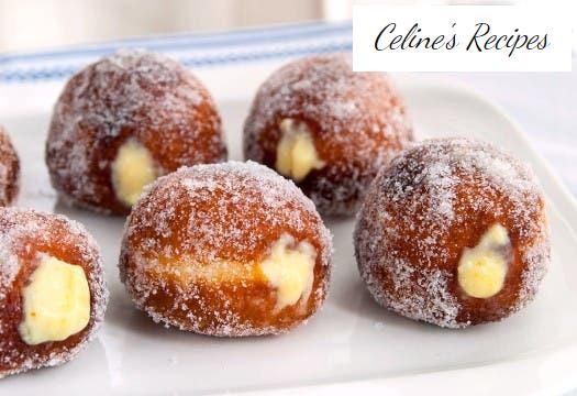 Berlins filled with pastry cream