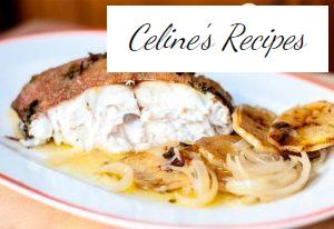 Baked bream with potatoes - Celine's Recipes