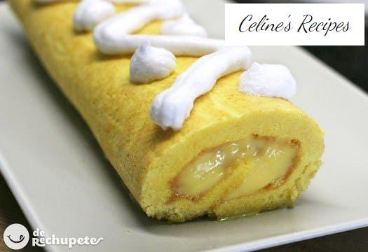 Gypsy arm. Homemade dessert step by step