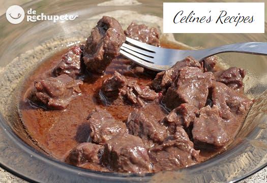 Caldereta de cordero o manchega. Recipe and party at SanSe