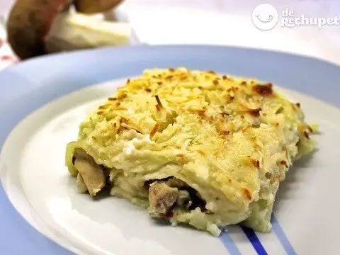 Cannelloni with Boletus mushrooms