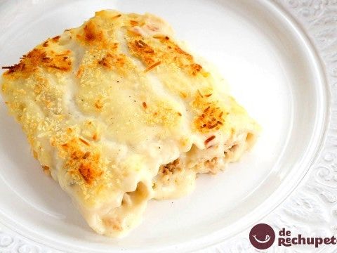 Cannelloni De San Esteban. Christmas recipe