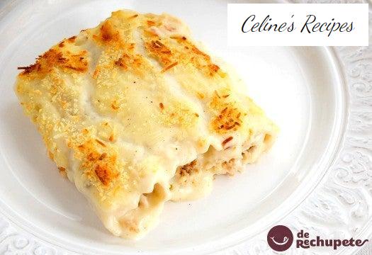 Cannelloni De San Esteban. Christmas recipe