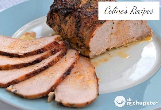 Roasted pork. Roast pork