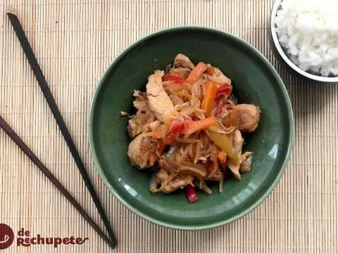Chicken Chop Suey. Chinese recipe