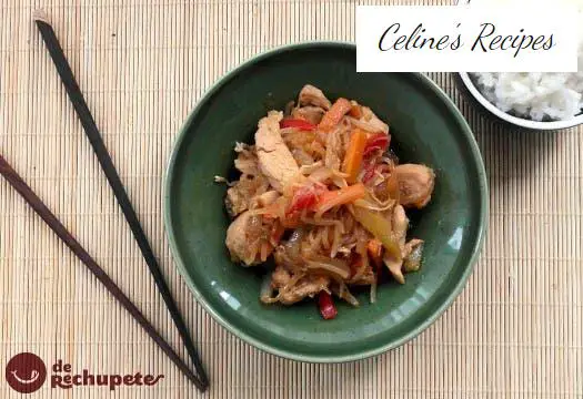 Chicken Chop Suey. Chinese recipe