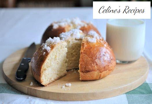 Potato toña. Easter dessert