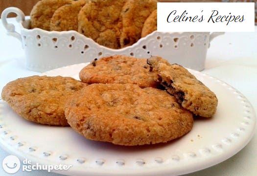Chocolate cookies or biscuits